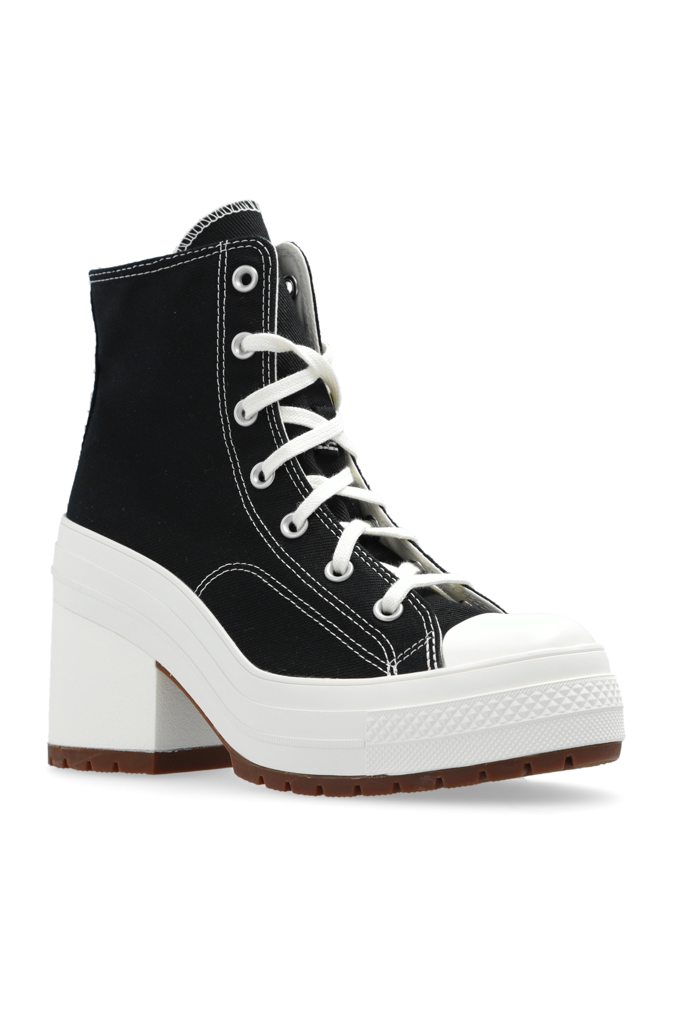 Converse on sale heel boots